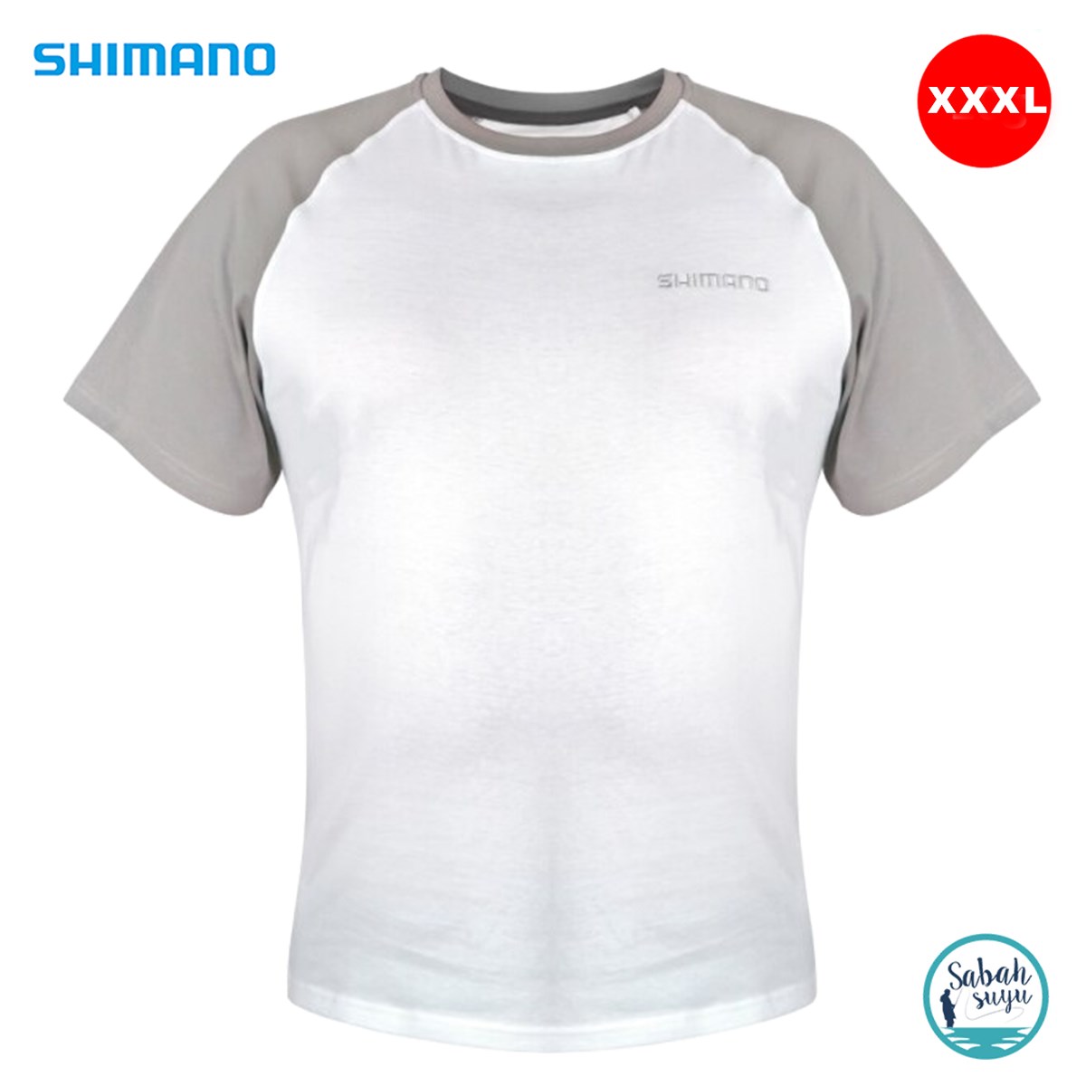 Shimano T-Shirt Kısa Kollu White (XXXL)
