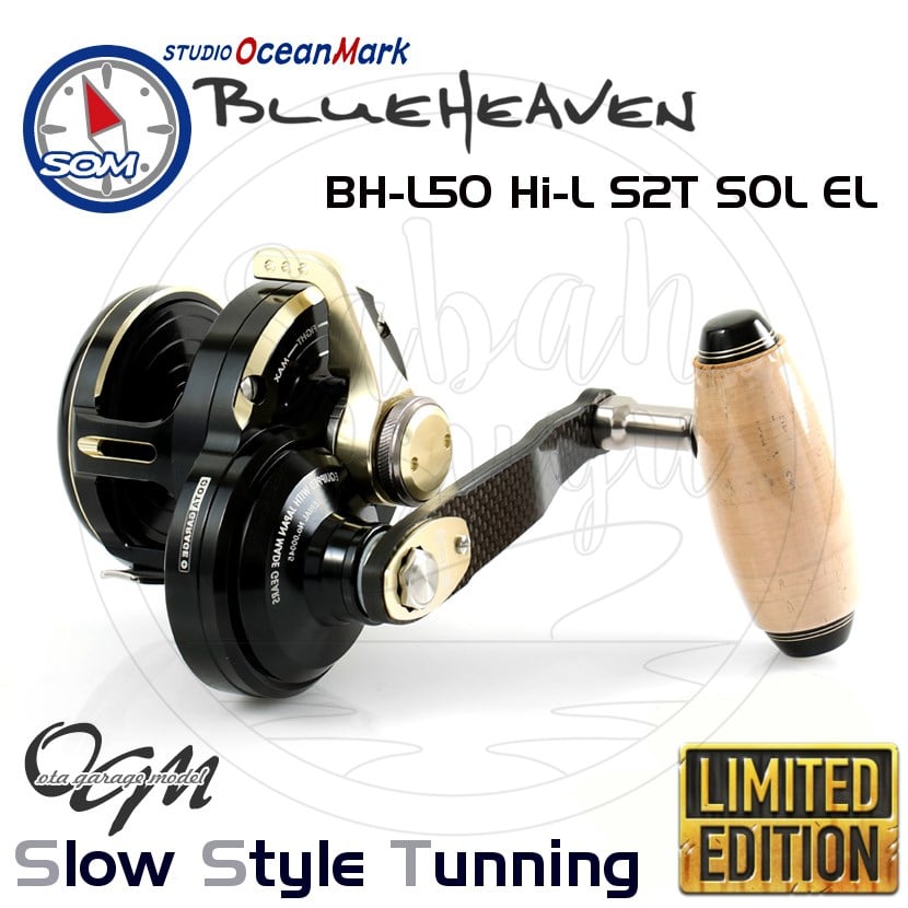 Studio Ocean Mark Blue Heaven BH-L 50Hi-L S2T (Sol El) Jig Çıkrık Olta Makinesi