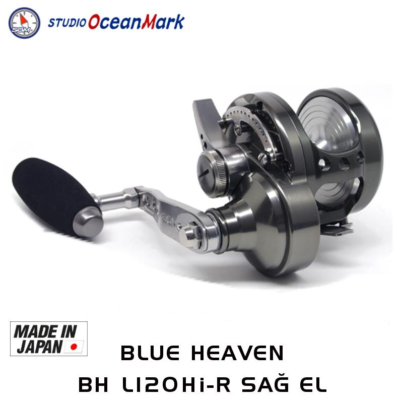 Studio Ocean Mark Blue Heaven L120Hi-R (Sağ El) Jig Çıkrık Olta Makinesi