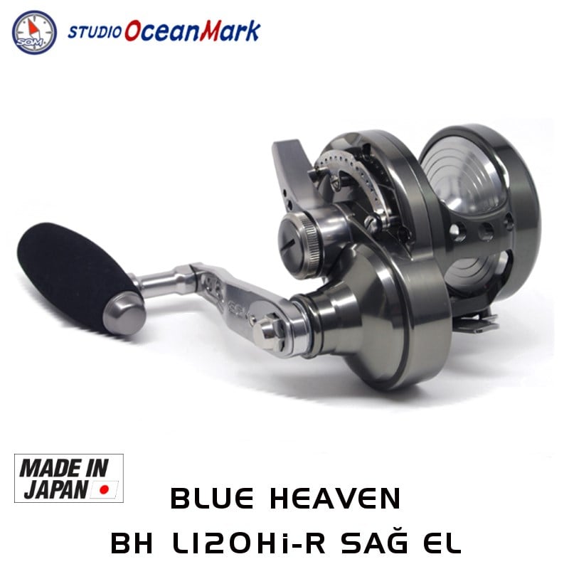 Studio Ocean Mark Blue Heaven L120Hi-R (Sağ El) Jig Çıkrık Olta Makinesi