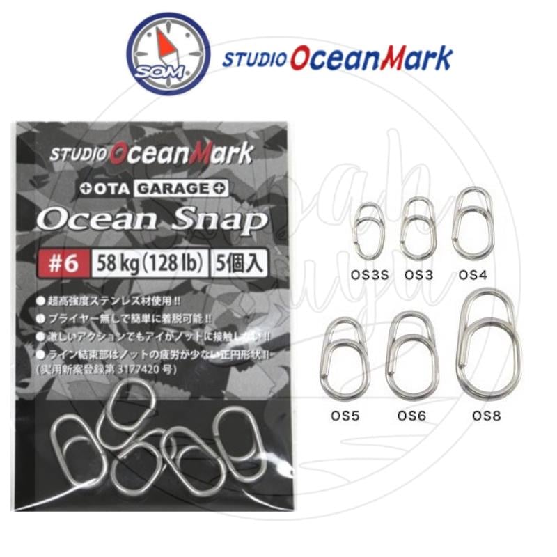 Studio Ocean Mark OGM Ocean Snap Klips #6 58 Kg. 128 Lb.