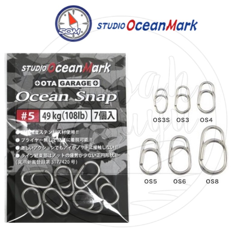 Studio Ocean Mark OGM Ocean Snap Klips #5 49 Kg. 108 Lb.