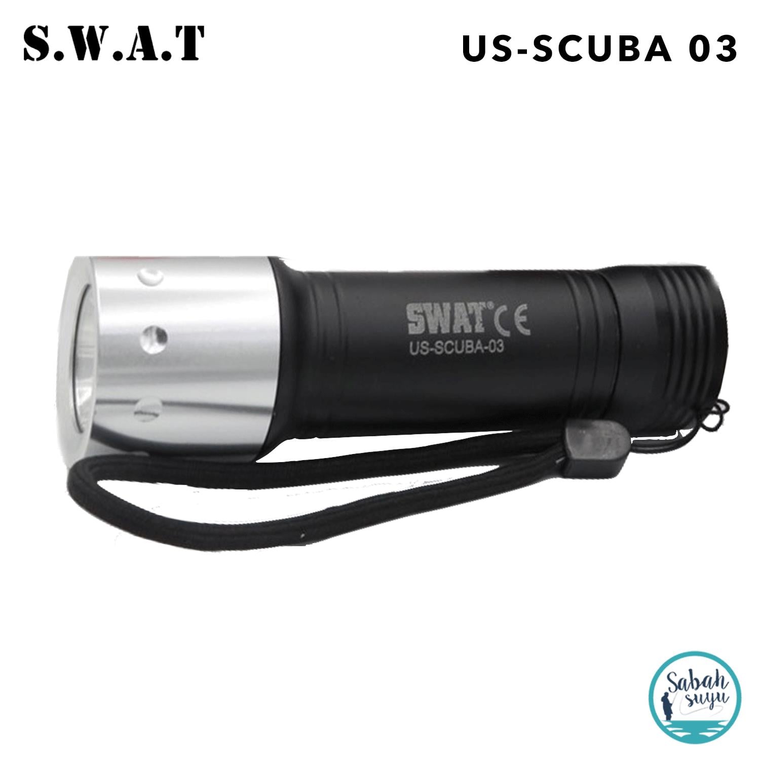 SWAT US-Scuba 03 3.7V Şarjlı Su Altı El Feneri
