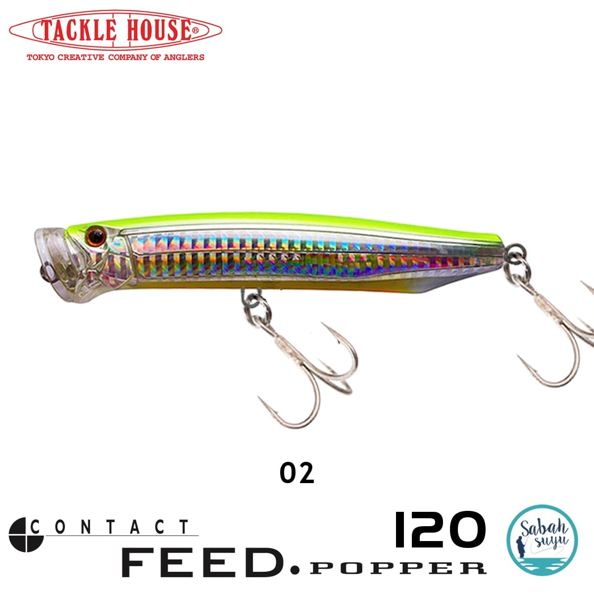 Tackle House Feed Popper 120 No: 02