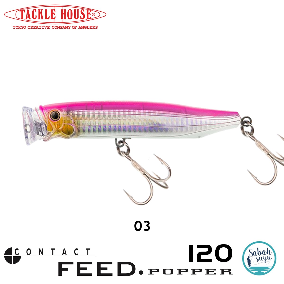 Tackle House Feed Popper 120 No: 03