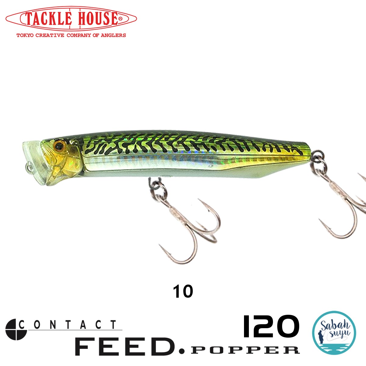 Tackle House Feed Popper 120 No: 10