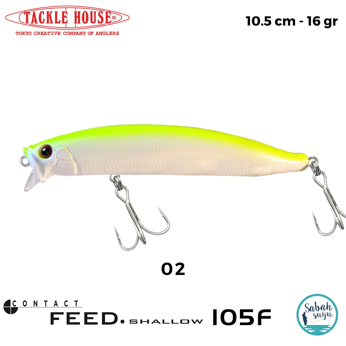 Tackle House Feed Shallow 105F No: 02