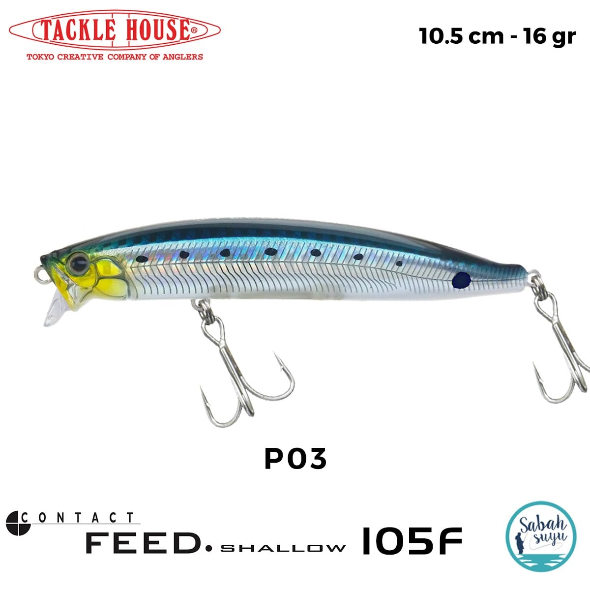 Tackle House Feed Shallow 105F No: P03 SH