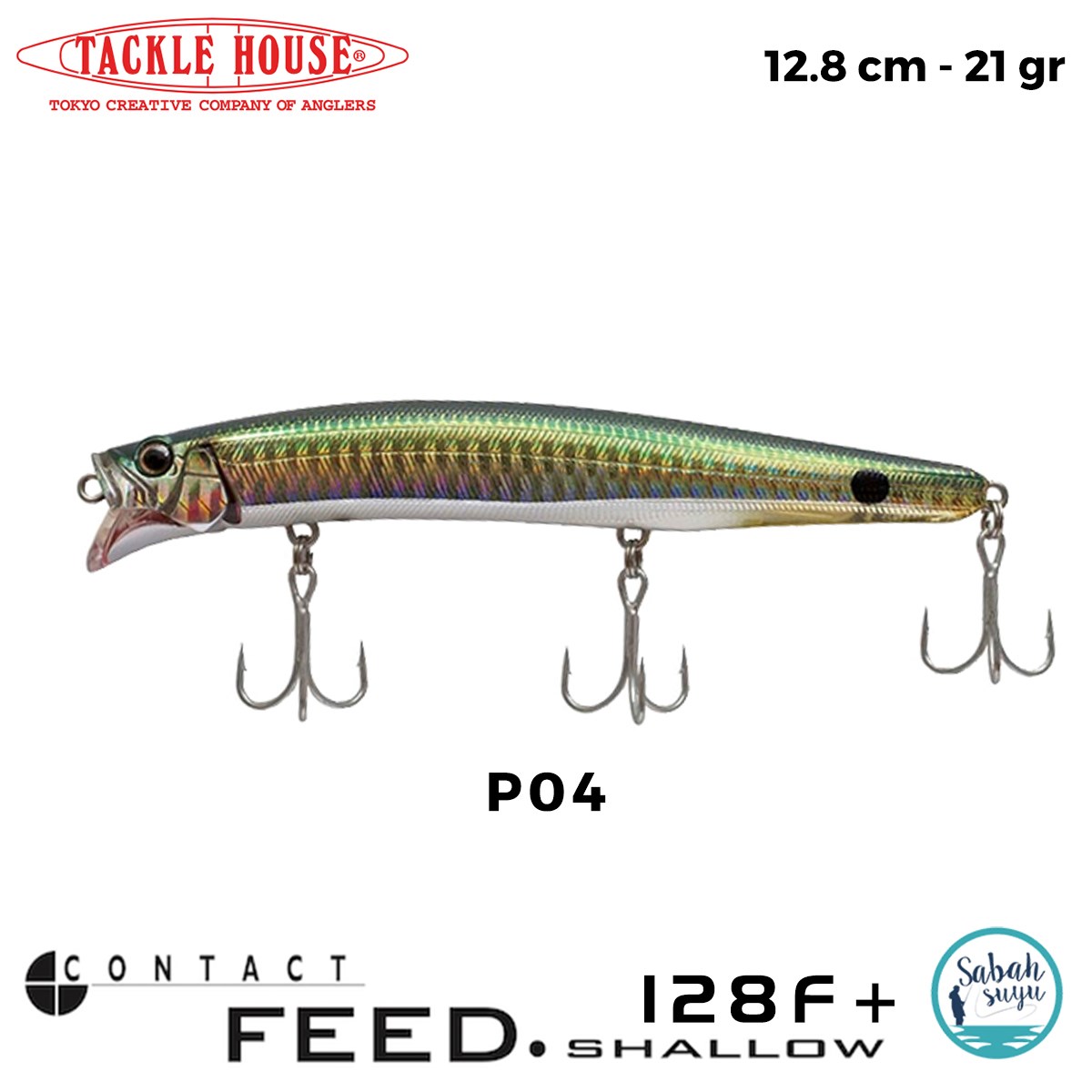 Tackle House Feed Shallow 128F Plus No: P04