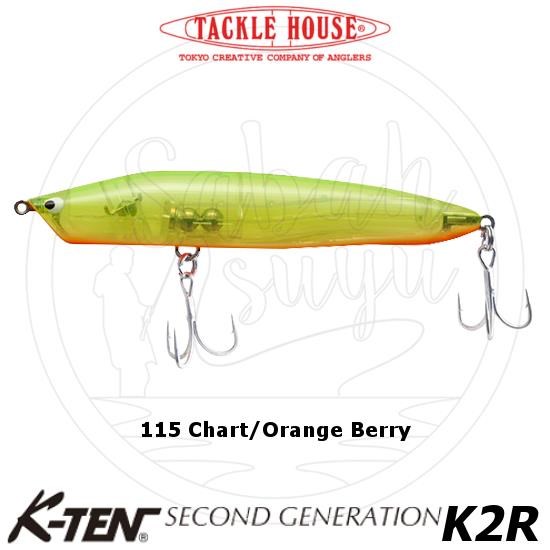 Tackle House K-TEN K2R 112 20gr 115 Chart/Orange Berry