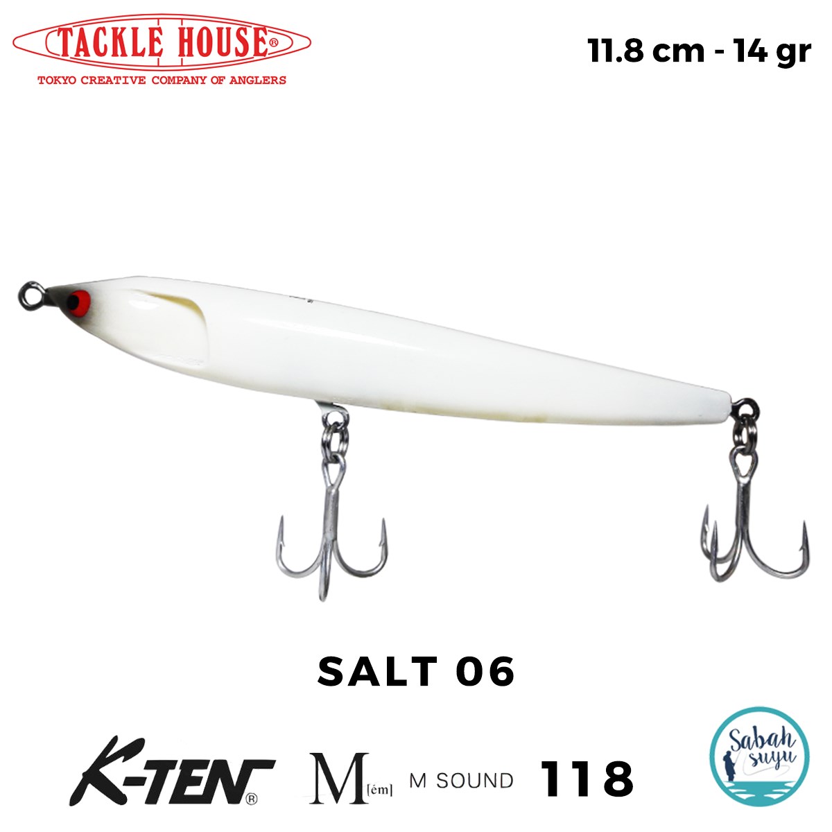 Tackle House K-TEN M Sound M118 SALT 06