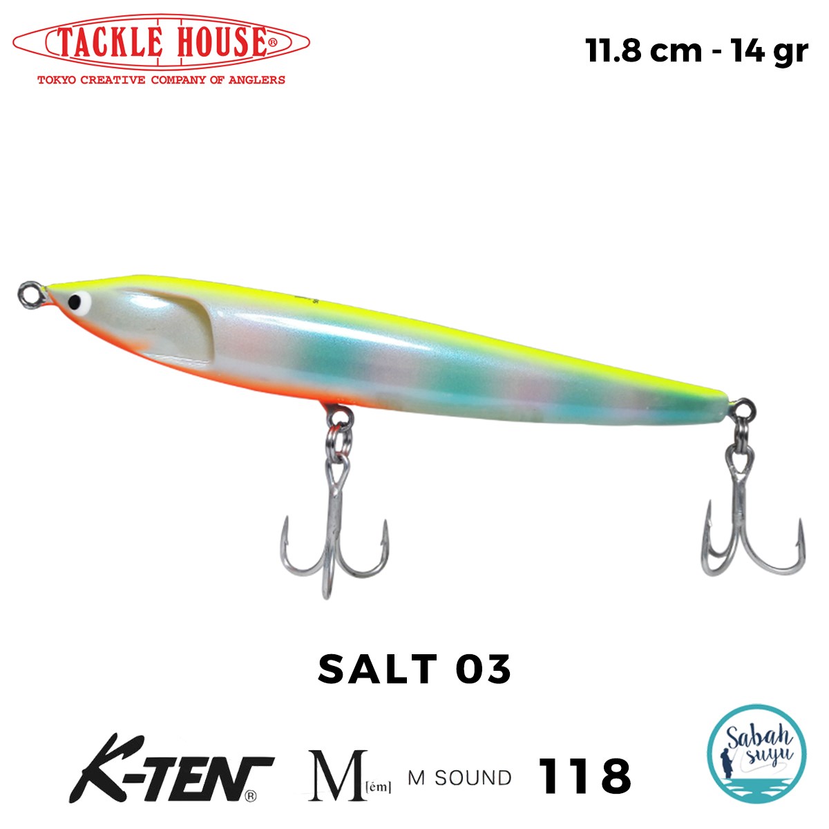 Tackle House K-TEN M Sound M118 SALT 03