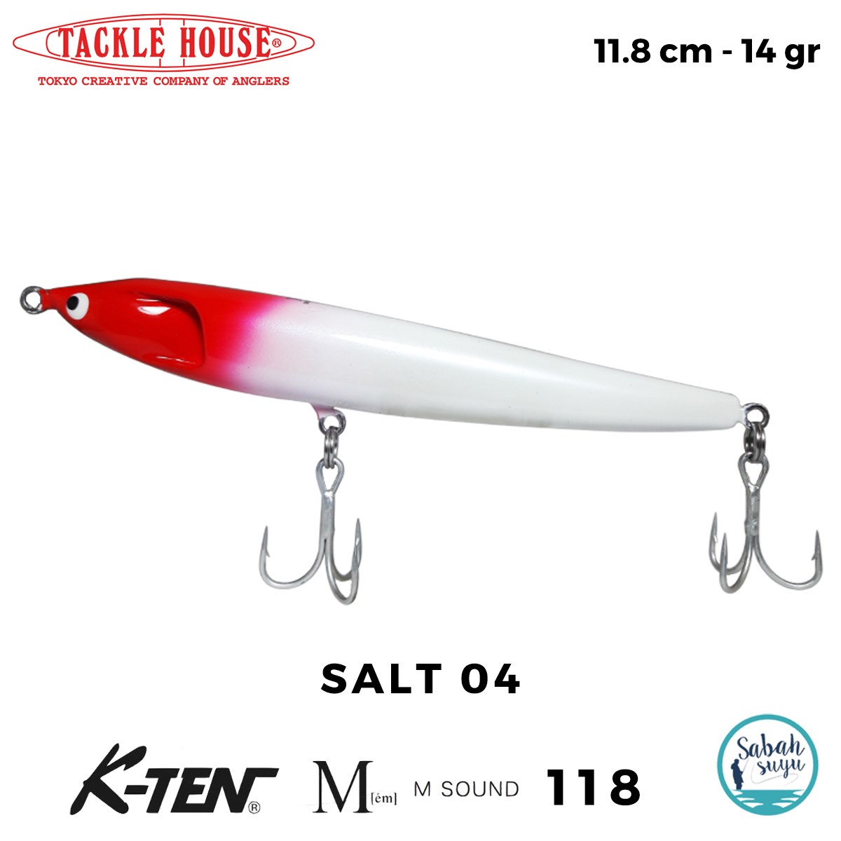 Tackle House K-TEN M Sound M118 SALT 04