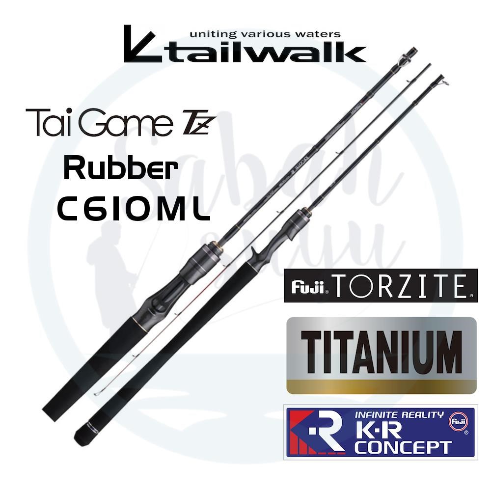 Tailwalk Tai Game TZ Rubber C610ML Kamış 2.08mt Max.100gr