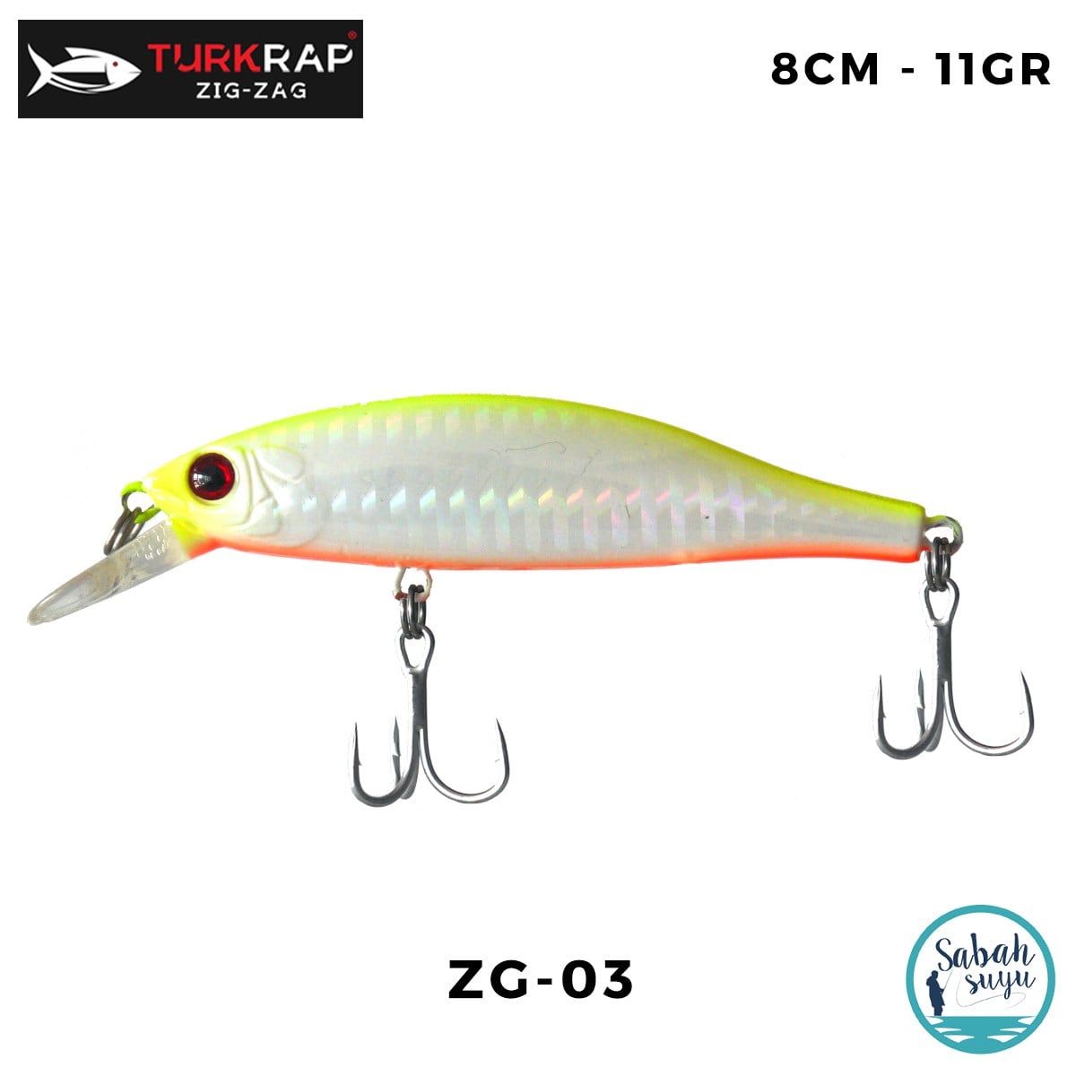 Turkrap Zig-Zag 80S 8cm 11gr ZG-03