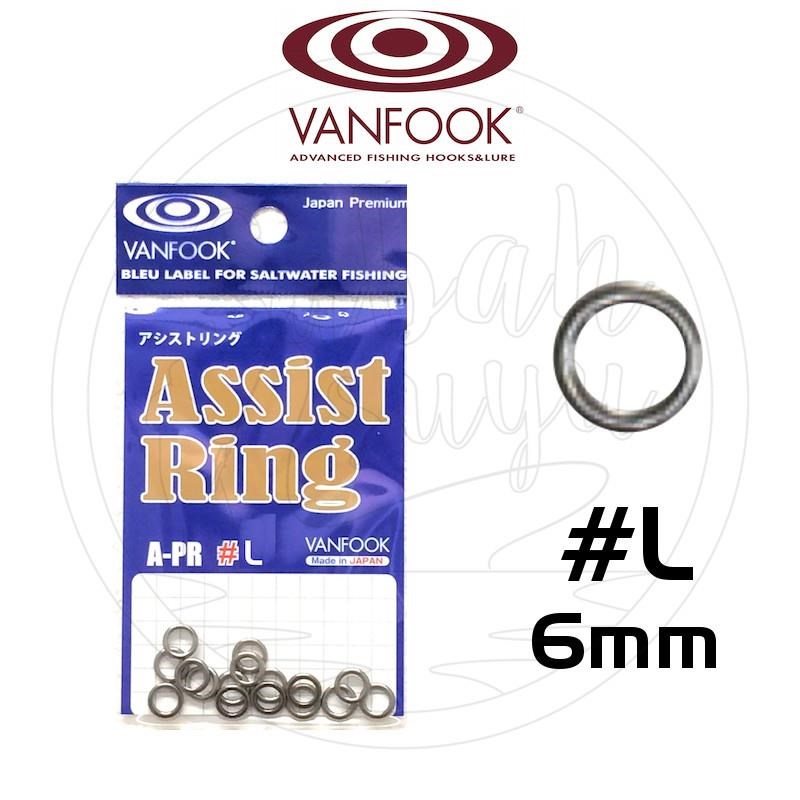 Vanfook A-PR Solid Asist Ring #L 6mm