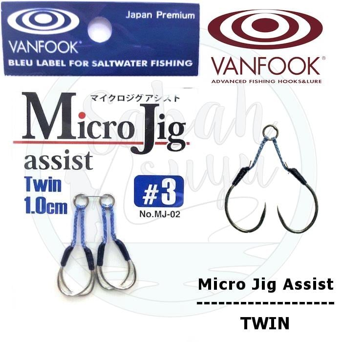 Vanfook Çiftli Micro Jig Asist İğne MJ-02 #3