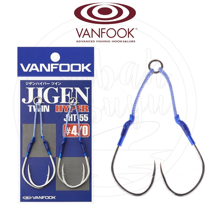 Vanfook JHT-55 Çiftli Asist İğnesi #4/0 (2Ad)
