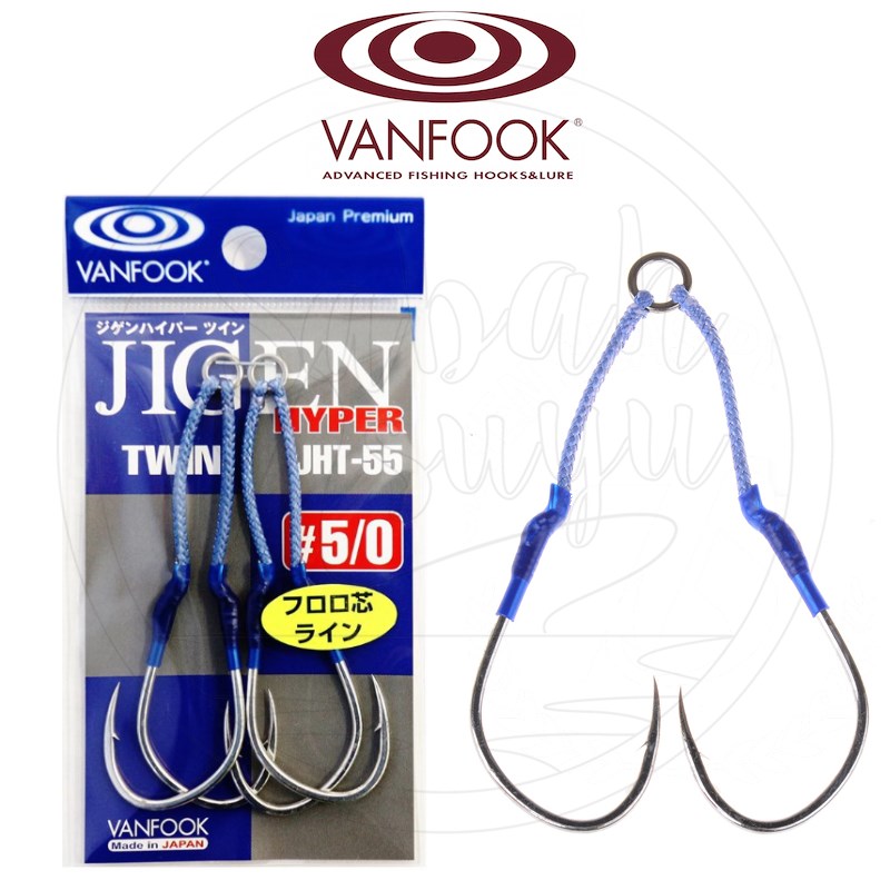 Vanfook JHT-55 Çiftli Asist İğnesi #5/0 (2Ad)
