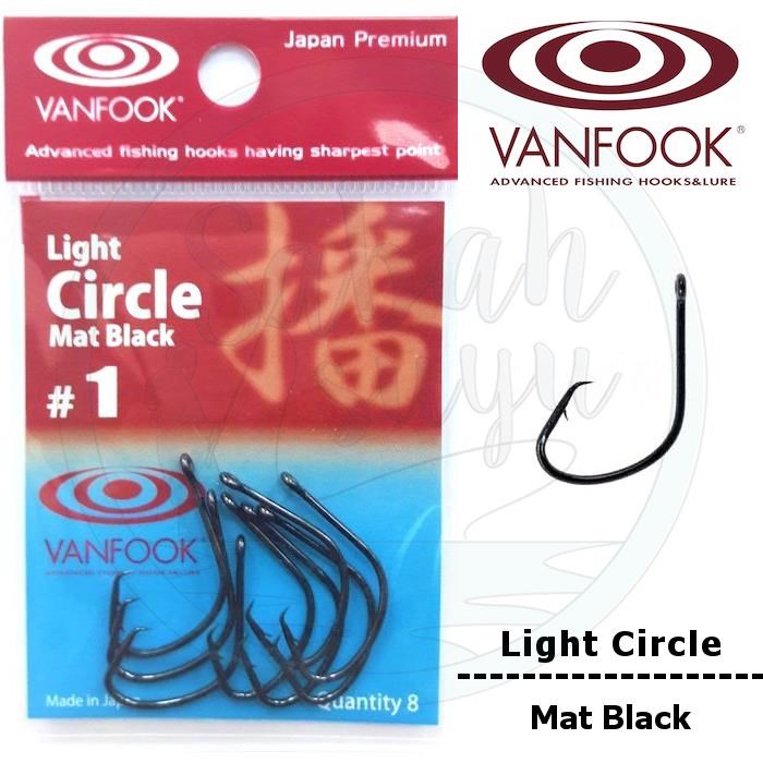 Vanfook Light Circle İğne Mat Black #1