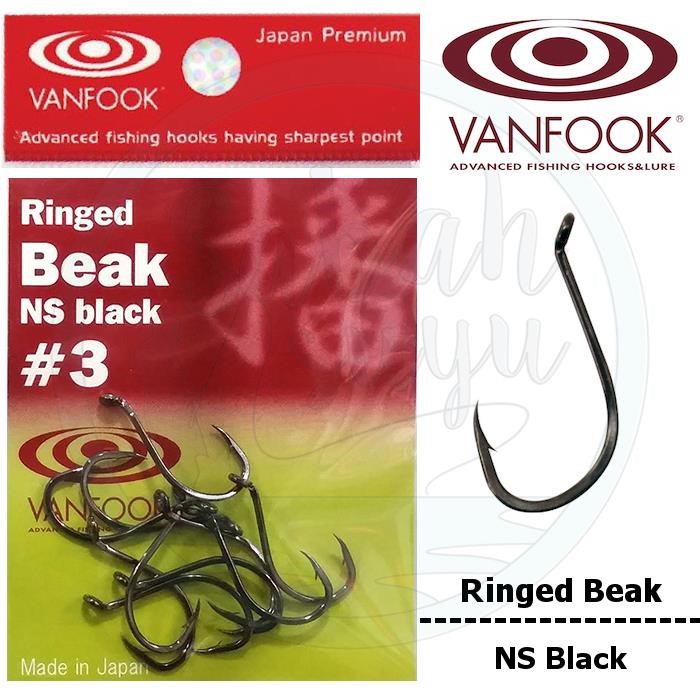 Vanfook Ringed Beak Delikli İğne NS Black #3