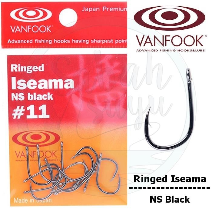 Vanfook Ringed Iseama Delikli İğne NS Black #11
