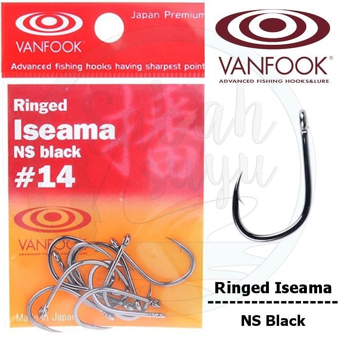 Vanfook Ringed Iseama Delikli İğne NS Black #14