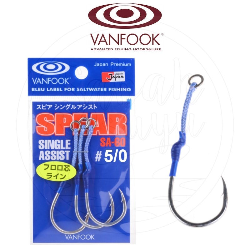 Vanfook SA-60 Tekli Asist İğnesi #5/0 (3Ad)