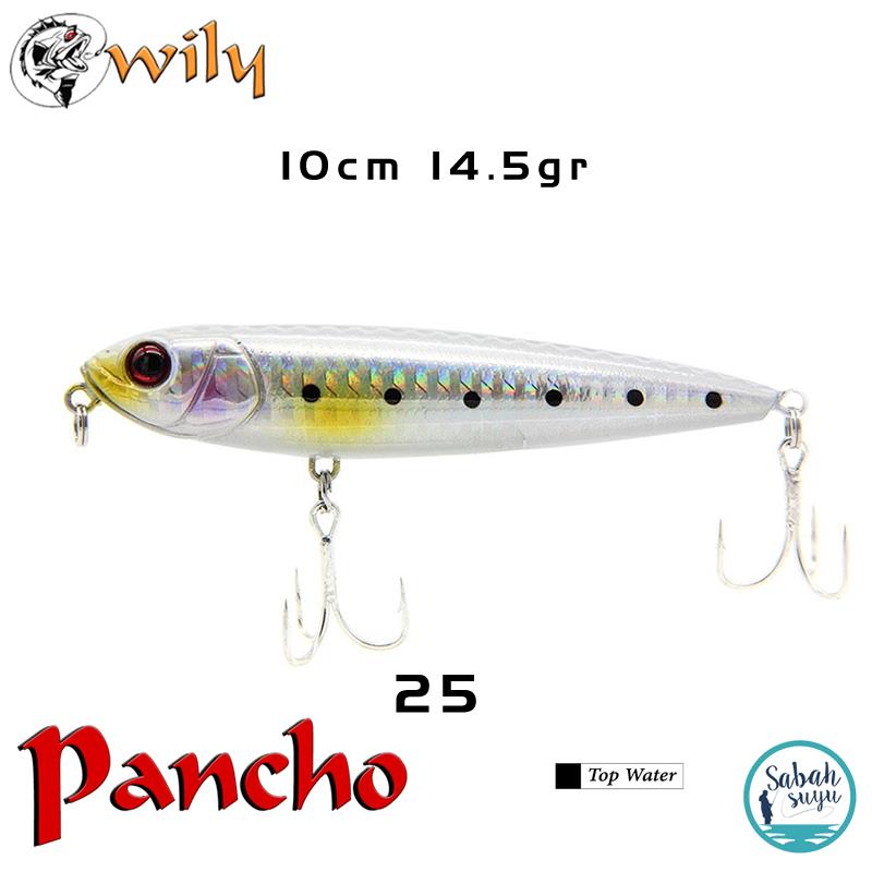 Wily Pancho 100 10cm 14.5gr No:25 Maket Balık