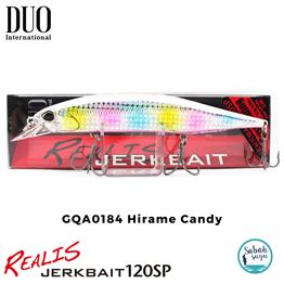 Duo Realis Jerkbait 120SP GQA0184 Hirame Candy