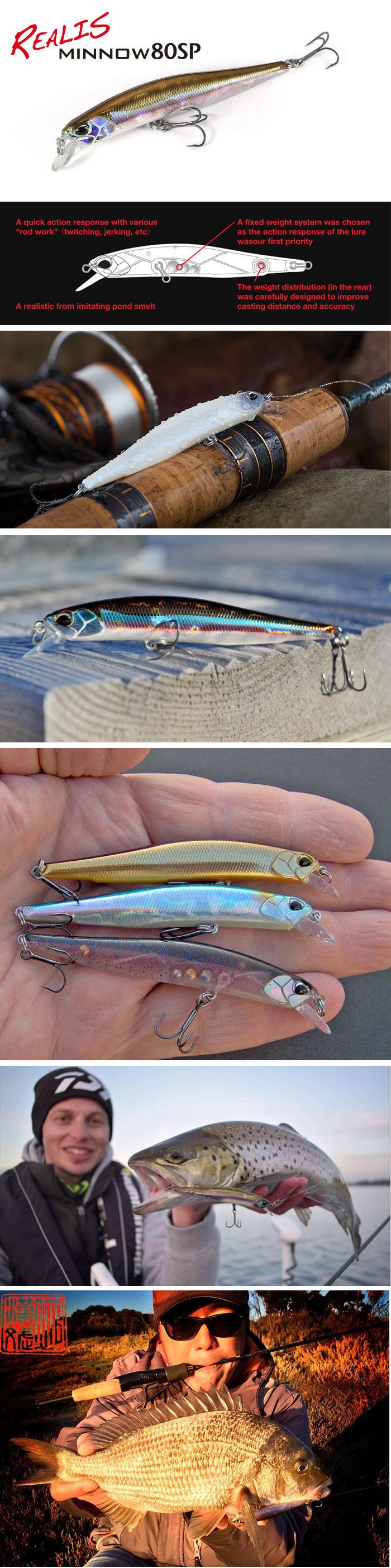 Duo Realis Minnow 80SP Maket Balık