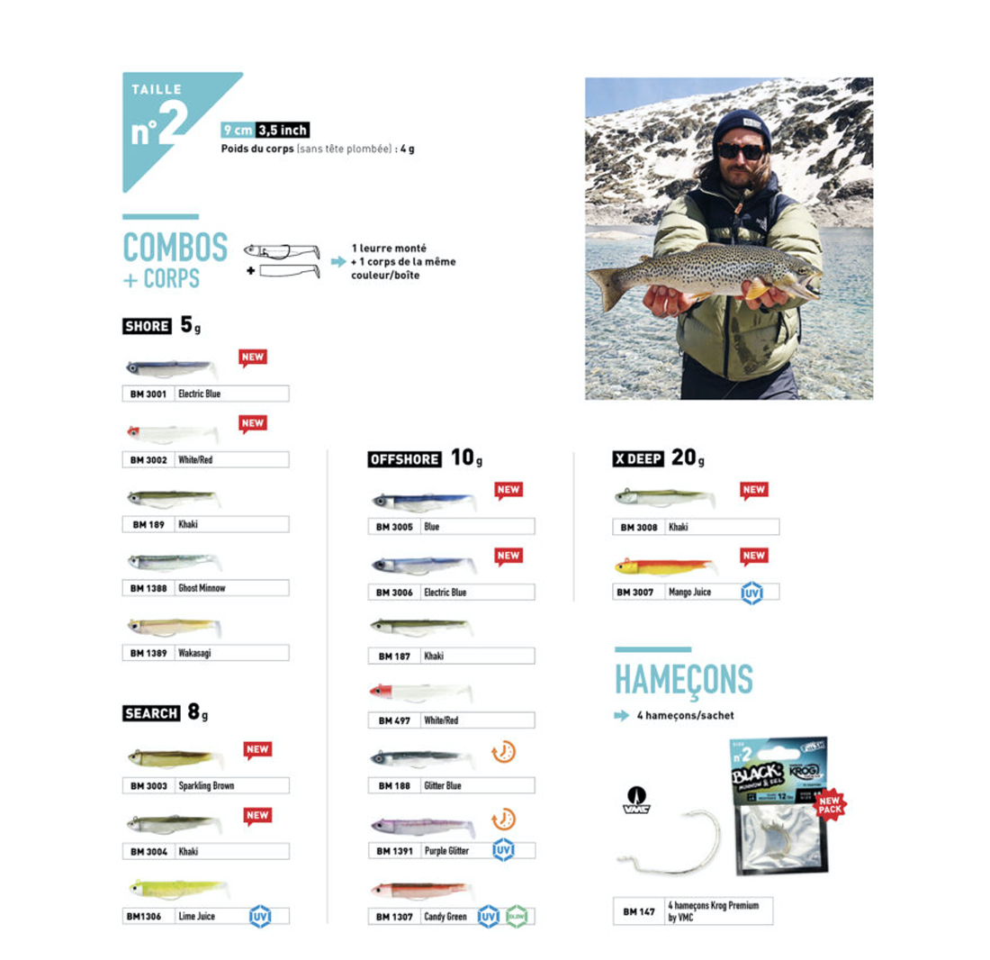 Fiiish Black Minnow BM90/2 9cm Silikon Balık