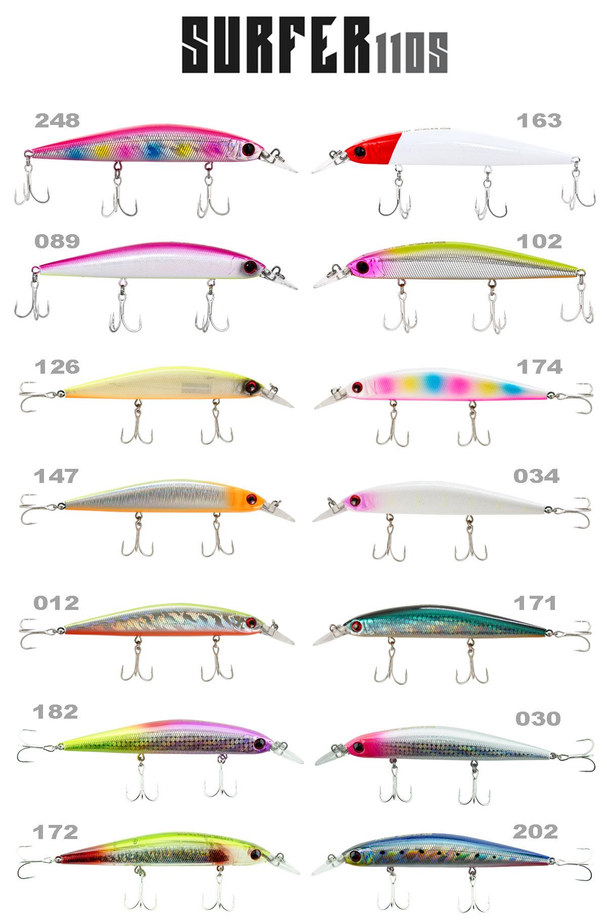 Fujin Surfer 110S 11cm 20gr Maket Balık – Gerçekçi Aksiyon ve Yüksek Performans