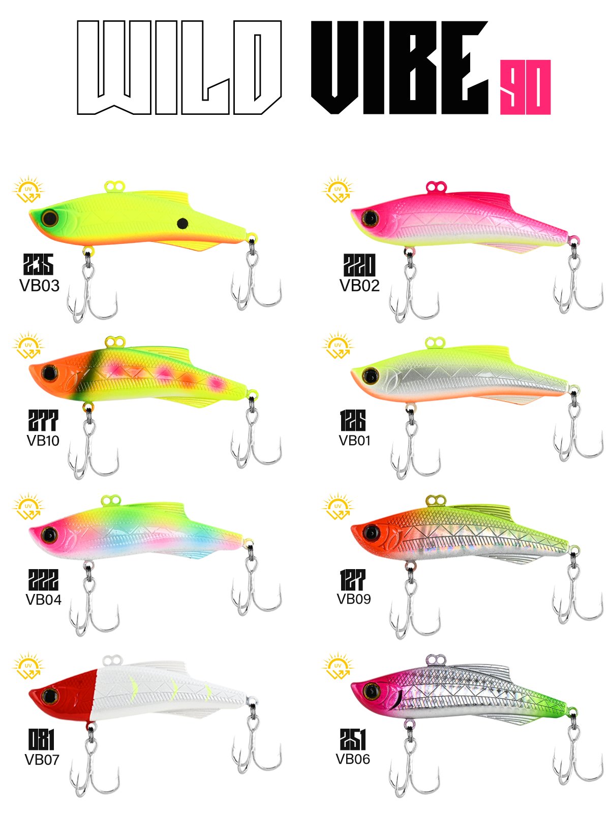 Fujin Wild Vibe 9cm 34gr Vibrasyon Suni Yem – Sinking, Titreşimli, Gerçekçi Yüzüş