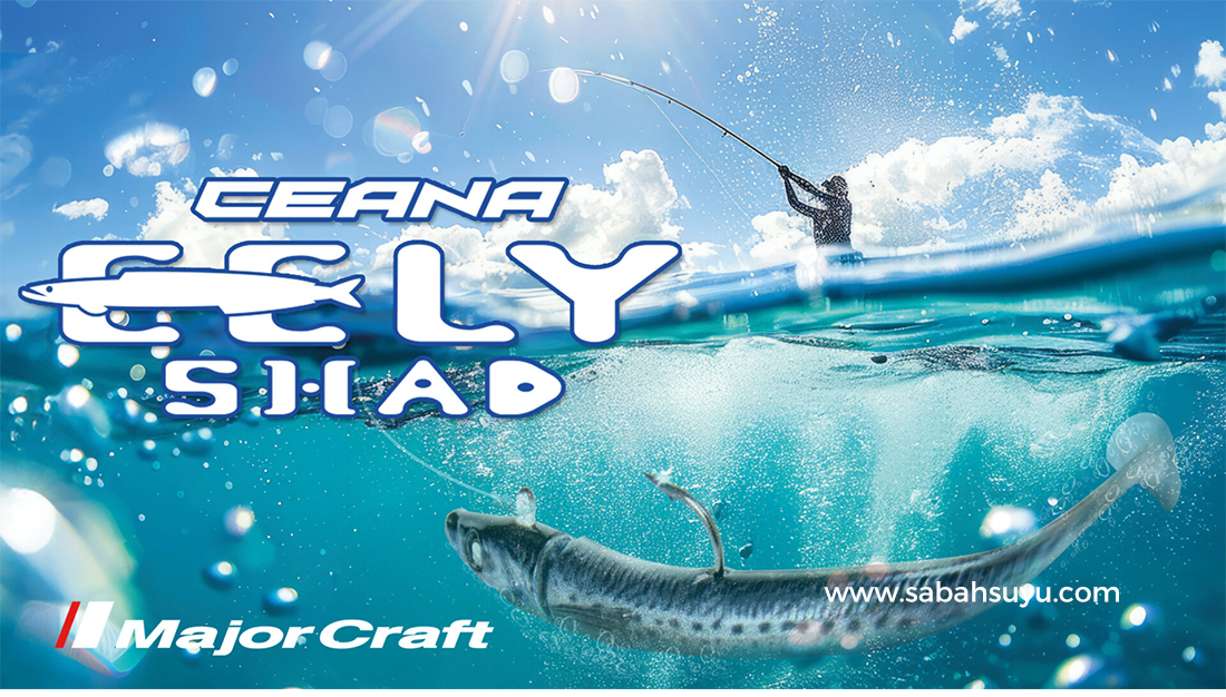 Major Craft Ceana Eely Shad 75 – Esca Morbida Per Lucioperca E Persico – Con Testa Jig BKK 4/0 - 2