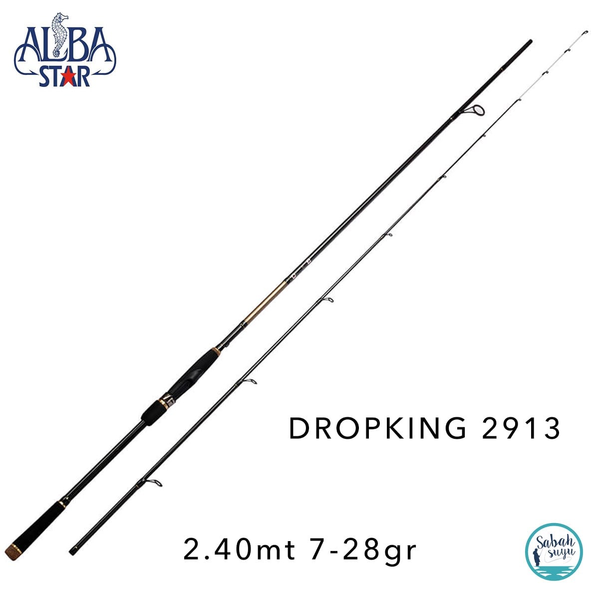 Albastar 2913 Dropking 2.40mt 7-28gr (2P) Spin Kamış