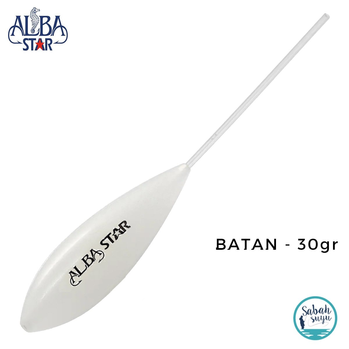 Albastar Bombardo Şamandra 30gr Beyaz