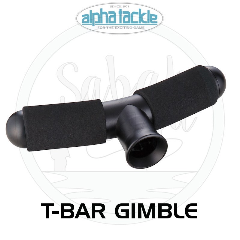 Alpha Tackle Alüminyum Mücadele Barı (T-Bar Gimble) Siyah
