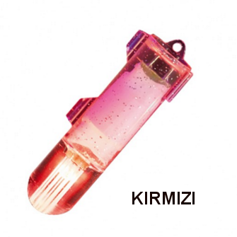 Alpha Tackle Deep Flash Hikari Çakarlı Led Dip Lambası 1000mt Kırmızı