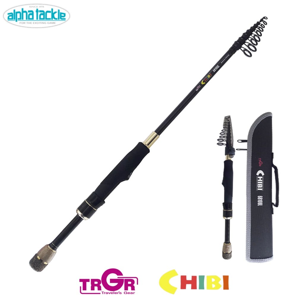 Alpha Tackle TRGR Chibi 6810UL Teleskopik LRF Kamış 203cm 1-4gr