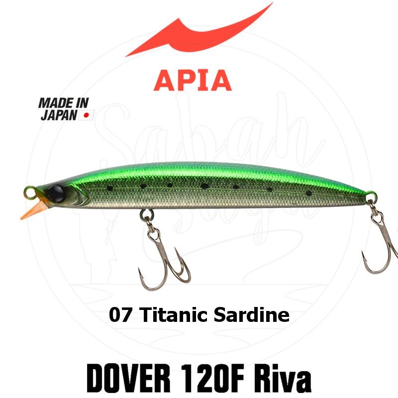 Apia Dover 120F Riva 19gr Sahte Balık #07 Titanic Sardine