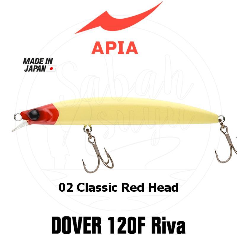Apia Dover 120F Riva 19gr Sahte Balık #02 Classic Red Head