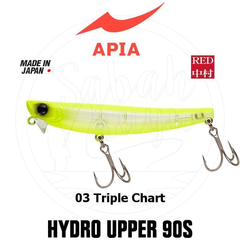Apia Hydro Upper 90S 16gr Sahte Balık #03 Triple Chart