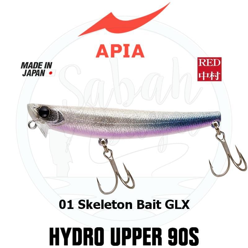 Apia Hydro Upper 90S 16gr Sahte Balık #01 Skeleton Bait GLX