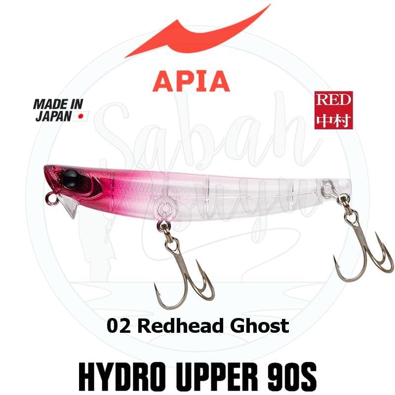 Apia Hydro Upper 90S 16gr Sahte Balık #02 Red Head Ghost