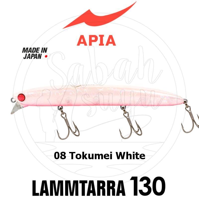 Apia Lammtarra 130 18gr Sahte Balık #08 Tokumei White
