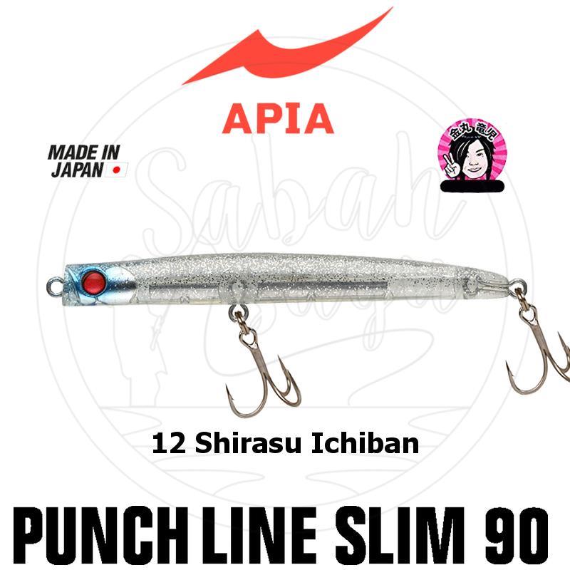 Apia Punchline Slim 90 12gr Sahte Balık #12 Shirasu Ichiban