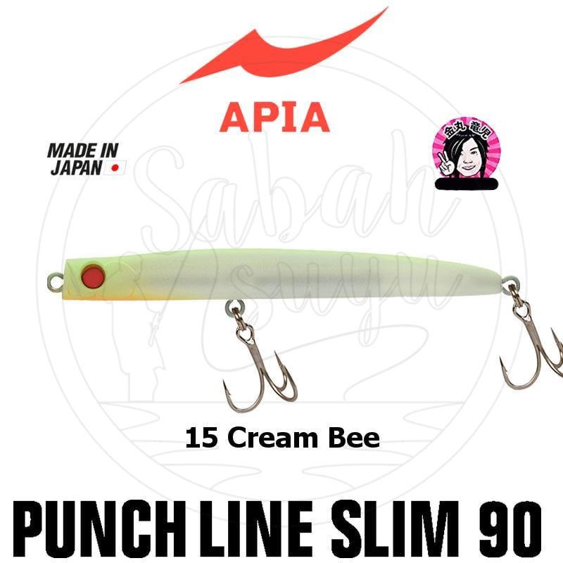 Apia Punchline Slim 90 12gr Sahte Balık #15 Cream Bee