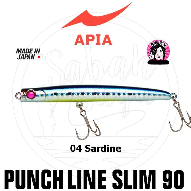 Apia Punchline Slim 90 12gr Sahte Balık #04 Sardine