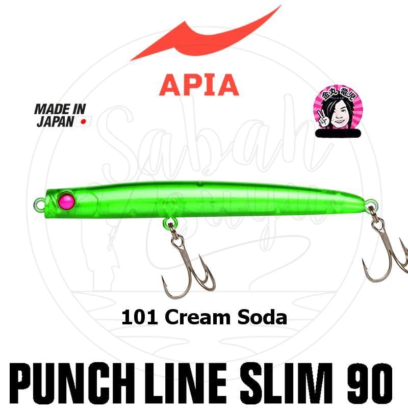 Apia Punchline Slim 90 12gr Sahte Balık #101 Cream Soda